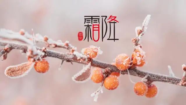 霜降時節(jié)撞上周末